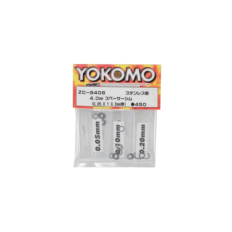 Yokomo 4mm Spacer Shim Set