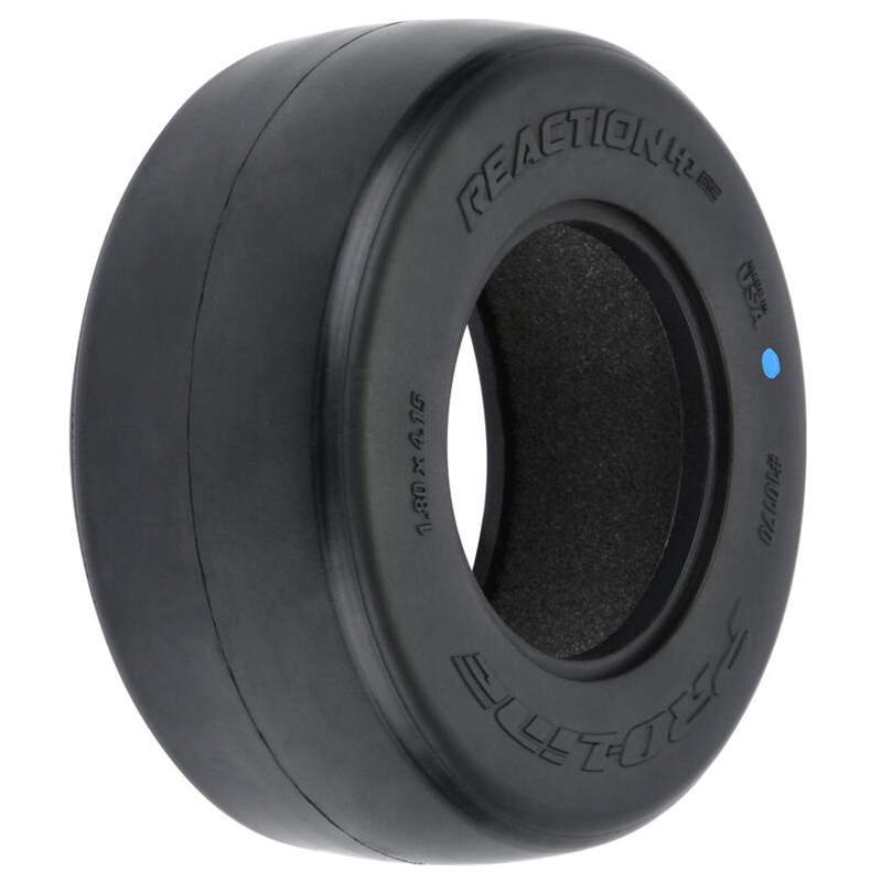 PRO1017003 Pro-Line 1/10 Reaction HP Ultra Blue Rear 2.2"/3.0" Drag Tires (2)