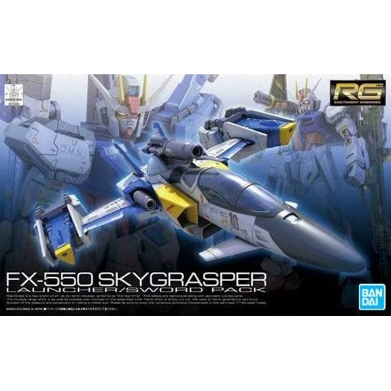 1/144 Gundam Real Grade Series: #6 FX550 Skygrasper w/Launcher & Sword Parts Pack