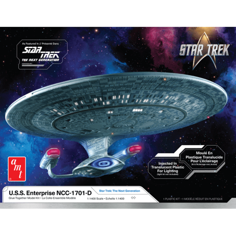 AMT1429 AMT Star Trek: The Next Generatin U.S.S. Enterprise NCC-1701 1:1400 Kit