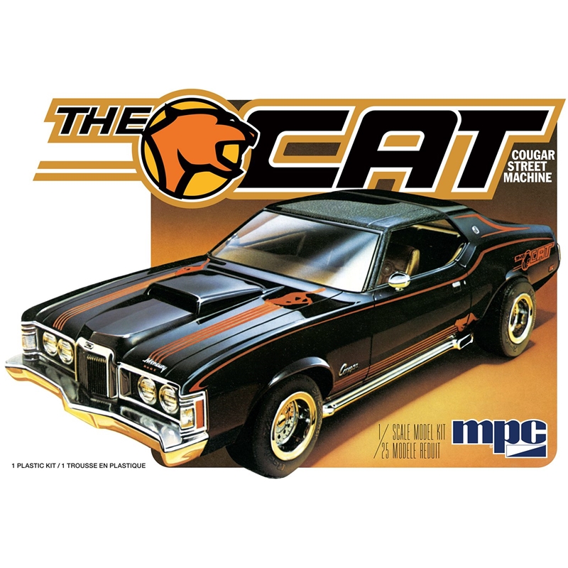 MPC1004 1973 Mercury Cougar "The Cat" 1:25 Kit