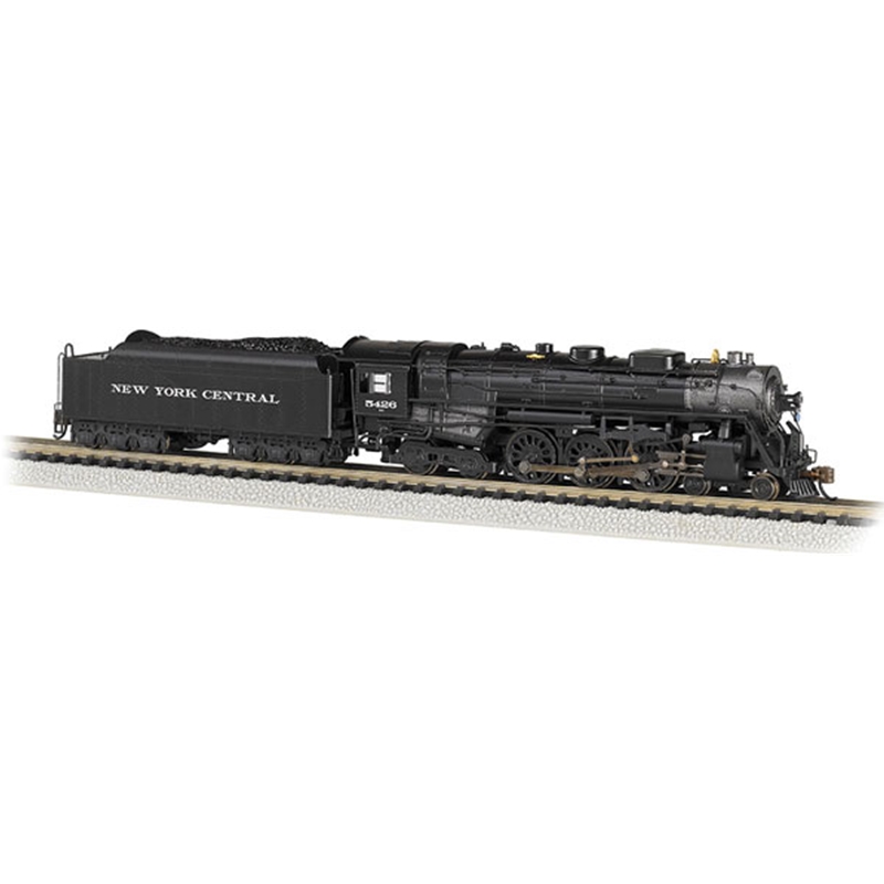 Bachmann BAC53653 N Scale 4-6-4 Hudson - Sound and DCC -- New York Central #5426 (As-Delivered; black, graphite; Roman Lettering)