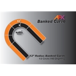 AFX Banked Curve Track – 12″ 1/2R