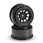 3351B JConcepts Rear Hazard Wheel, Black (2) : Slash