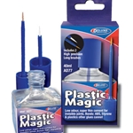 Plastic Magic Thin Plastic Cement w/2 Brushes