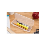 Pencil Box - Clear - 3 x 8 inches