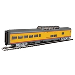 HO 85' ACF Dome Lounge - Ready to Run Union Pacific(R) #9004 "Harriman" (Heritage Fleet; Armour Yellow, gray, red)