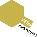 Tamiya 81788 Acrylic Mini XF-88 Dark Yellow 2, 10ml Bottle