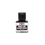 Tamiya 87131 Panel Line Accent Color, 40ml Black