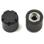 SSD RC Scale Rear Hubs (Black) (2)