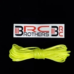 Synthetic winch cable, 10ft. Hi-vis yellow