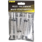 2ml Multi-Use Straight Tip Syringes (8) (Bagged)