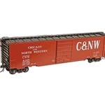 HO 6413 Chicago and North Western #4195 - RTR 50' PS-1 Boxcar