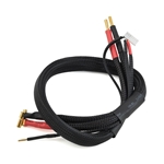 ProTek RC 2S High Current Charge/Balance Adapter (4mm to 5mm Solid Bullets) (10awg Wire) (24")