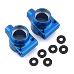 Exotek DR10 Aluminum Rear Hubs (Blue) (2