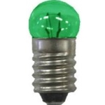 19v Green Screw Base Standard Bulb for Lionel Accessories (2/cd)