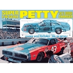 1/16 1973 Dodge Charger Richard Petty Race Car Collectible Tin