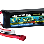 Lectron Pro 11.1V 5200mAh 50C Lipo Battery with Deans-Type Connector