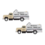 Classic Metal Works N 1954 Ford Septic Tank Truck, Montgomery Drain Service 2-Pack