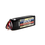 11.1V 800mAh 3S 30C LiPo Battery: JST