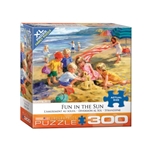 Fun in the Sun (Children on Beach) Puzzle (300pc)