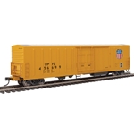 HO 57' Mechanical Reefer - Ready to Run -- Union Pacific Fruit Express(R) UPFE #456699 (yellow, Shield Logo)