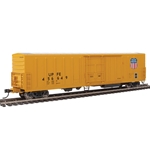 HO 57' Mechanical Reefer - Ready to Run -- Union Pacific Fruit Express(R) UPFE #456649 (yellow, Shield Logo)