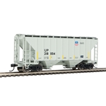 HO 37' 2980 Cubic-Foot 2-Bay Covered Hopper - Ready to Run -- Union Pacific(R) #218004