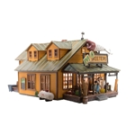 Woodland Scenics BR5047 HO Mo Skeeters Bait & Tackle - Built-&-Ready(R) Landmark Structures(R) -- Assembled