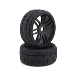 GRP GT - TO1 Revo Belted Pre-Mounted 1/8 Buggy Tires (Black) (2) (S5) w/17mm Hex