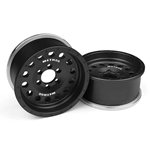 1/10 Incision Method MR307 1.9 Crawler Wheels, 12mm Hex, Black Anodized (2)