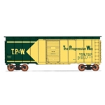 HO 10'6" Modified AAR Boxcar - TP&W
