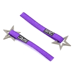 Sideways RC Scale Drift Nylon Tow Strap w/Star Hook (Purple) (2)