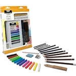 Essentials Pastel Pencil Art Set (28pc)