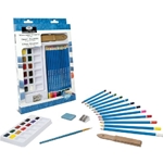 Essentials Watercolor Pencil Art Set (29pc)