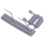 Exclusive RC SCX24 Jeep 1/24 Scale Hood Latch/Hood Vent/Wiper Kit