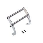 Traxxas 8138 Push bar, bumper, chrome (assembled) (fits #8137 bumper)