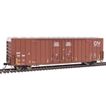 HO 60' High Cube Plate F Boxcar - Ready to Run -- Canadian National #793993