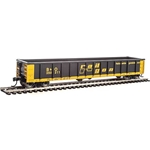 53' Railgon Gondola - Ready To Run -- Baltimore & Ohio #350211 (patch; black, yellow)