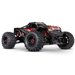 TRA89086-4 Red Traxxas Maxx 1:10 Scale 4WD Brushless Monster Truck