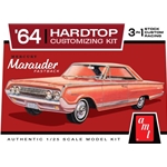 1/25 1964 Mercury Marauder Fastback Hardtop Customizing Car (3 in 1)