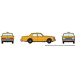 1980-1985 Chevrolet Impala Sedan - Assembled -- Taxi (yellow)