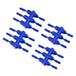 DS Racing Drift Element Scale Lug Nuts (Blue) (24) (Long)