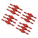 DS Racing Drift Element Scale Bullet Lug Nuts (Red) (24)