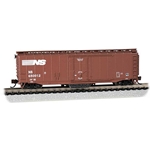 Track Cleaning 50' Plug-Door Boxcar - Ready to Run -- Norfolk Southern 650012 (Boxcar Red)