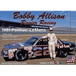 1/24 Ranier Racing Bobby Allison #28 1981 Pontiac LeMans Race Car