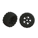 1/5 dBoots Copperhead2 SB MT Front/Rear 3.9 Pre-Mounted Tires, 17mm Hex (2
