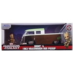 1/24 Guardians of the Galaxy 1963 VW Bus Pickup w/Groot Figure