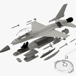 USAF F-16C "Multirole Fighter" MCP