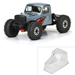 1/10 Comp Wagon Cab-Only Clear Body 12.3" (313mm) Weelbase Crawlers